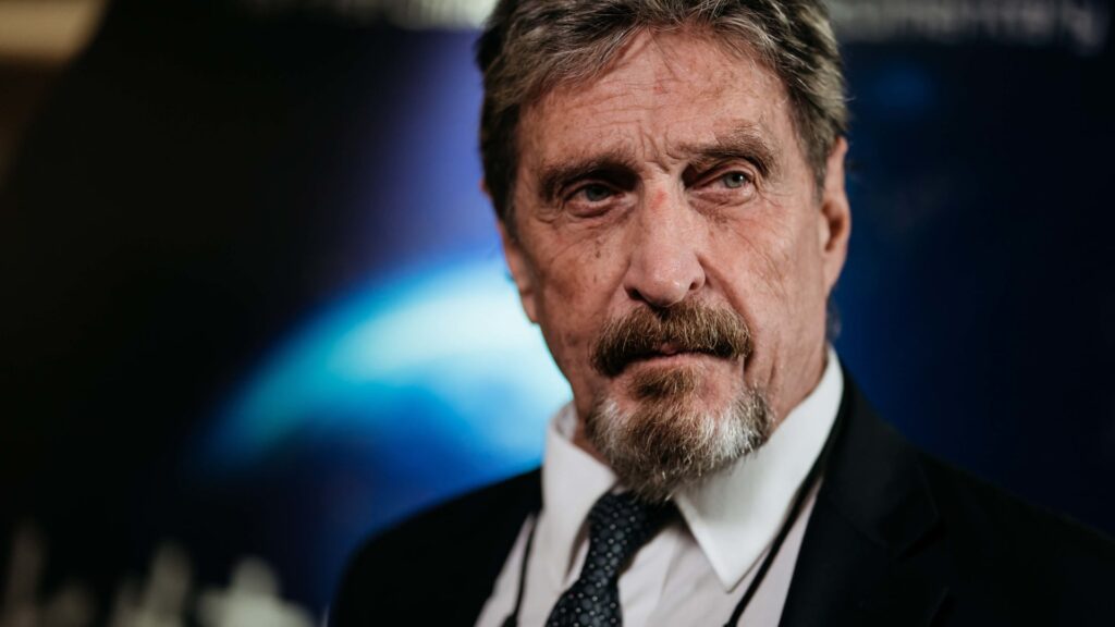 John McAfee Biography