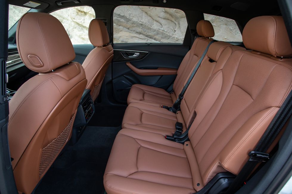 2021 Audi Q7 Interior second row