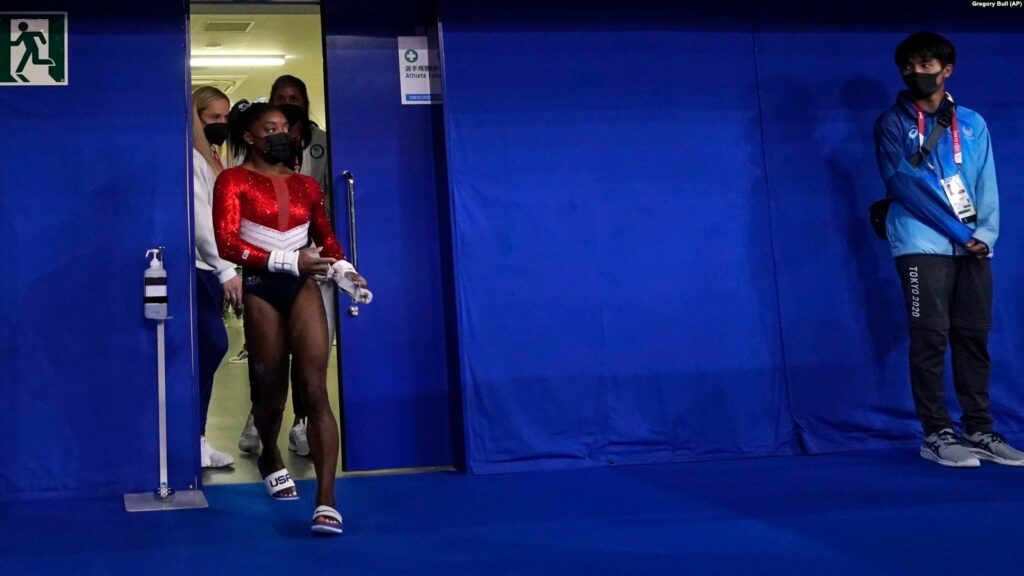 Simone Biles out of Olympics