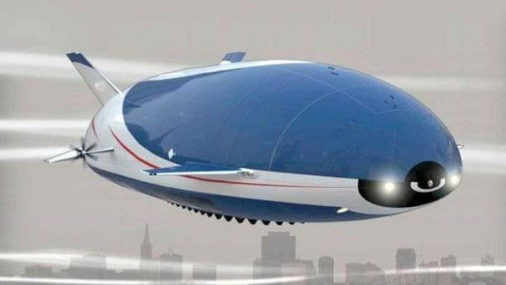 The Aeroscraft ML 866, a luxury airship