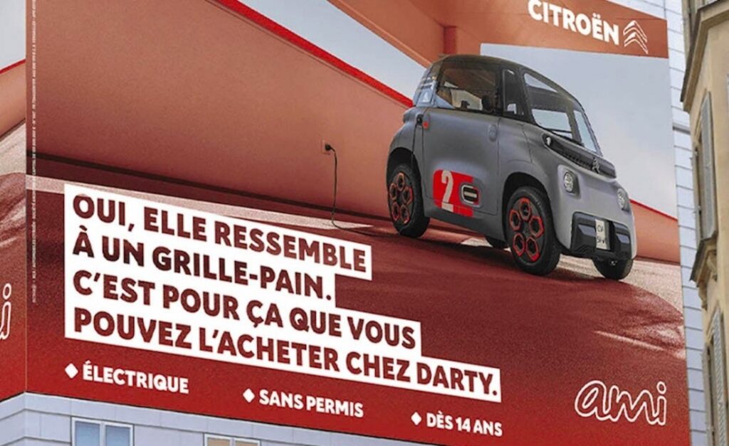 Citroen Makes Fun of its AMI Car and it Works!