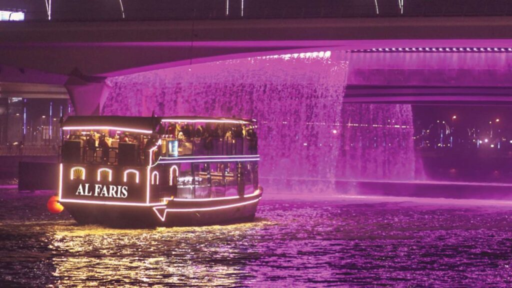 Dinner Cruise over the Dubai Water Canal
