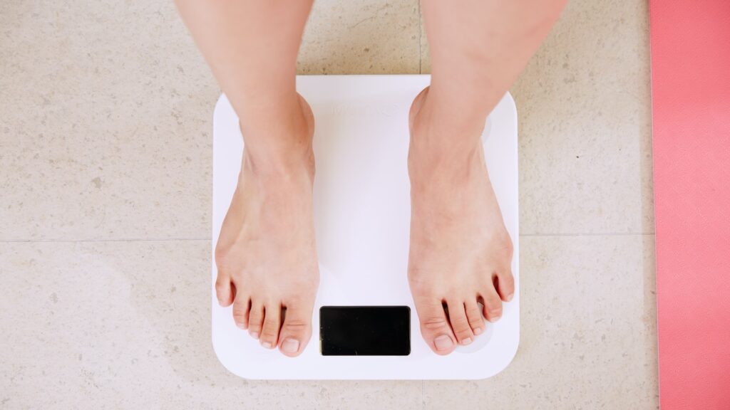 weighing yourself