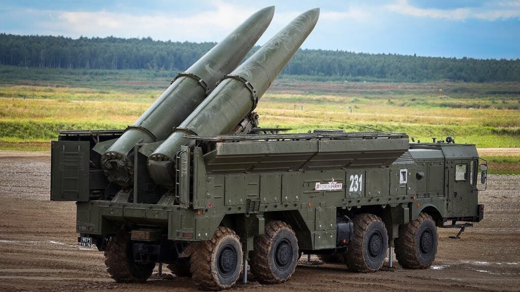 Iskander ballistic missiles