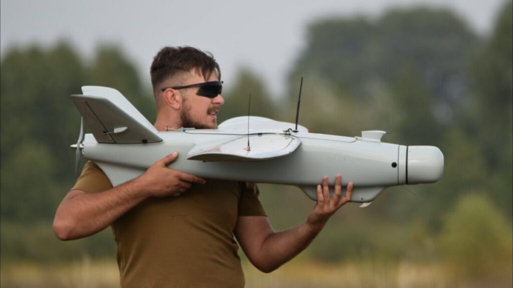 Leleka-100 reconnaissance drone