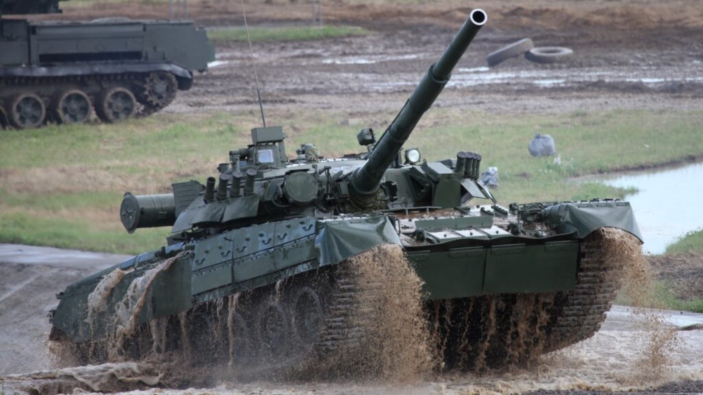 T-80U main battle tank