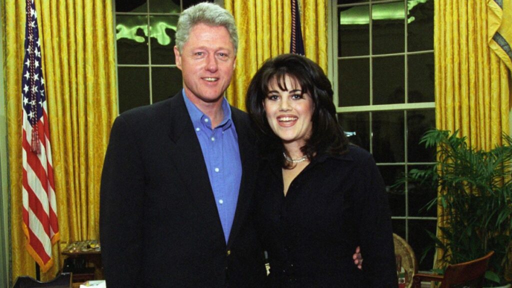 Bill Clinton and his hot affair with an intern