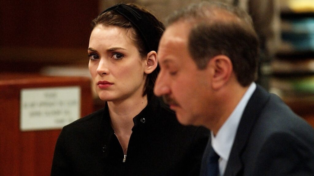 Winona Ryder's trial for theft