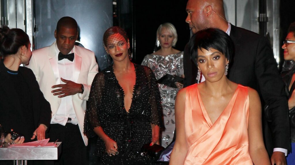 Solange Knowles attacks Jay-Z in the elevator