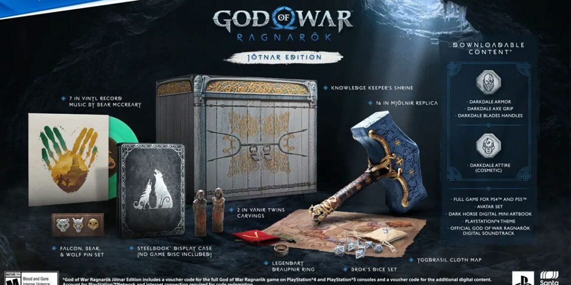 God of War Ragnarok Jotnar Edition