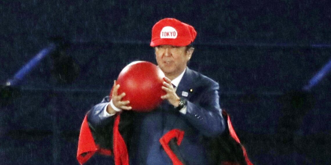Super MArio Shinzo Abe