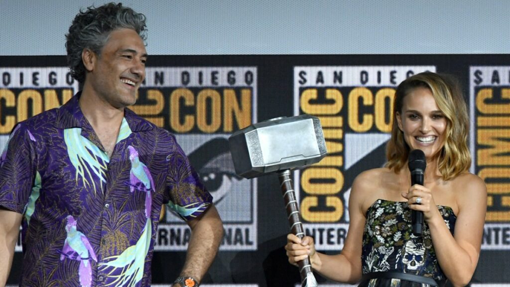 Taika Waititi and Natalie Portman