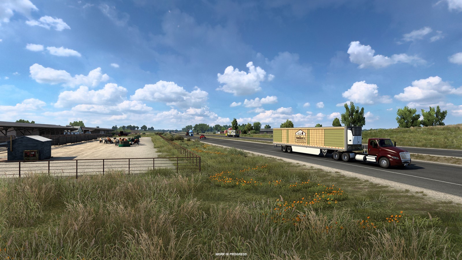 American truck simulator Texas DLC