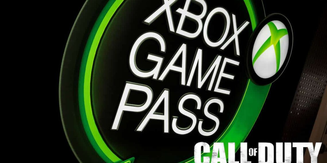 call of duty game pass xbox