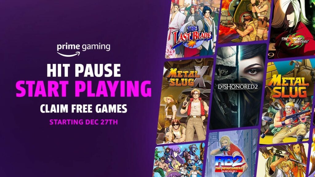 10 Free Games From Amazon Prime Gaming for the Year End! Here Is the List of Titles