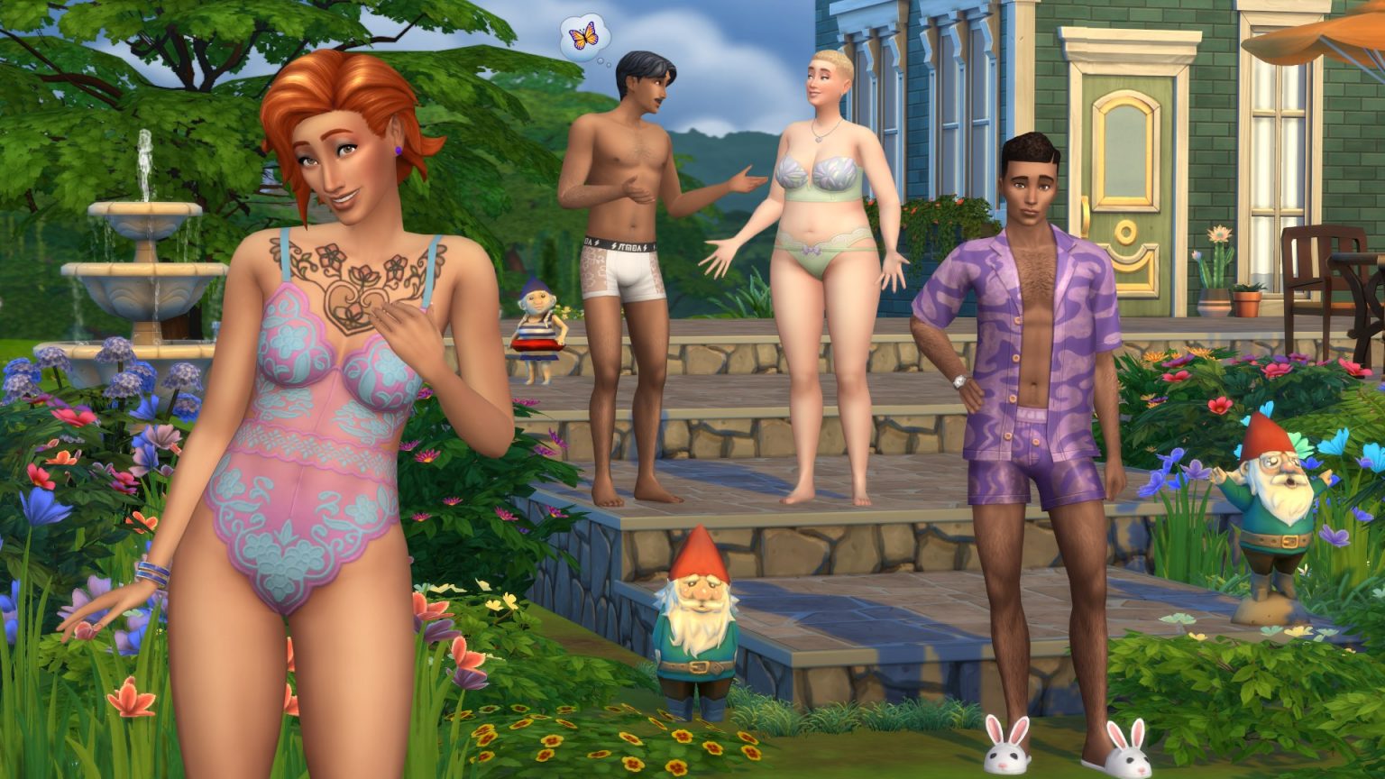 The Sims 4: Underwear and Bathroom Accessories Set Announced