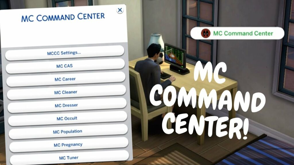 MC Command Center Sims 4 Mod
