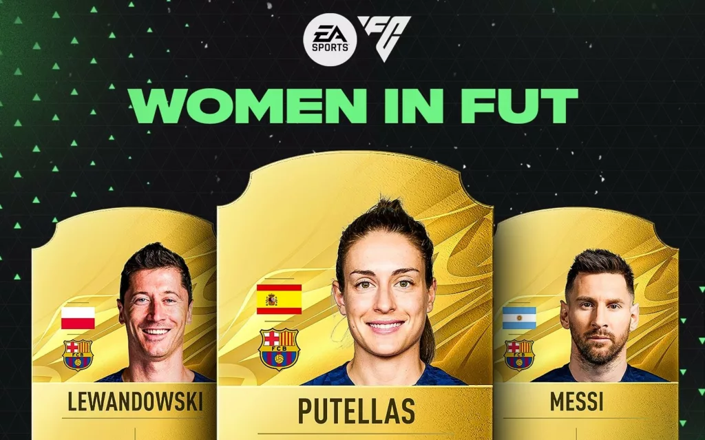 EA Sports FC 24 women FUT