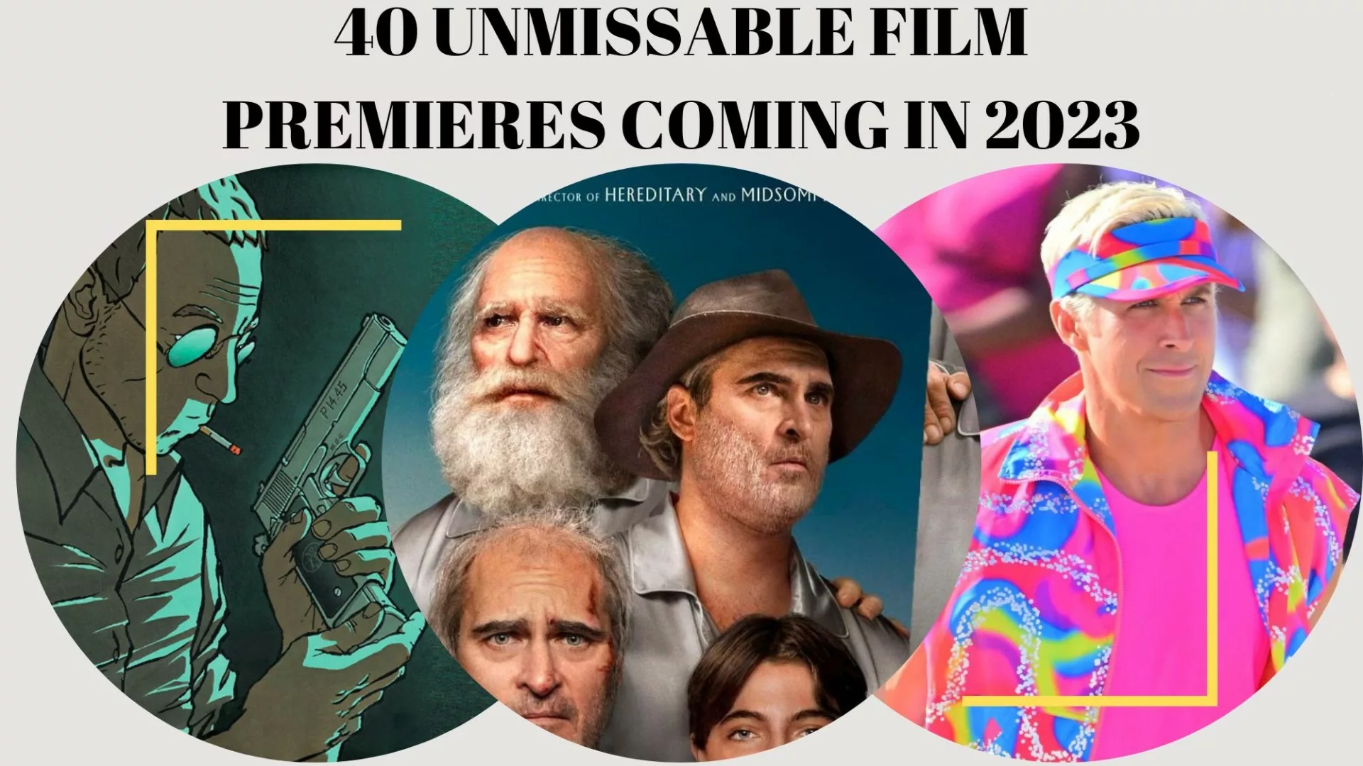 Lights, Camera, Action: 40 Highly Anticipated Films Premiering In 2023 ...