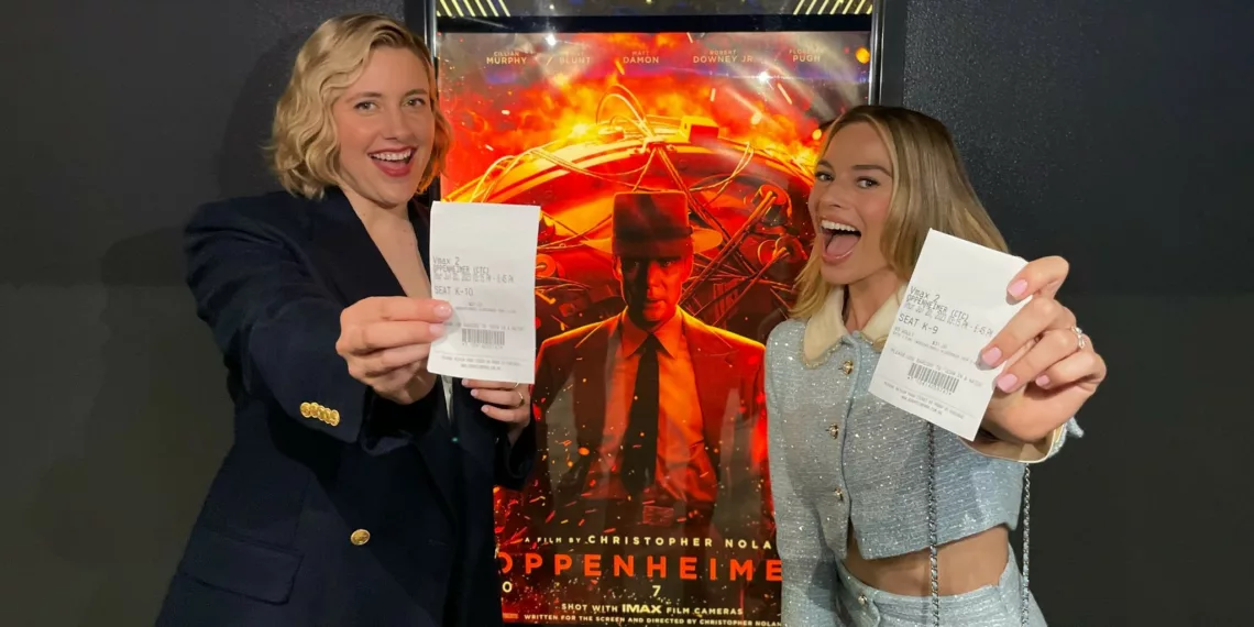 Greta Gerwig and Margot Robbie