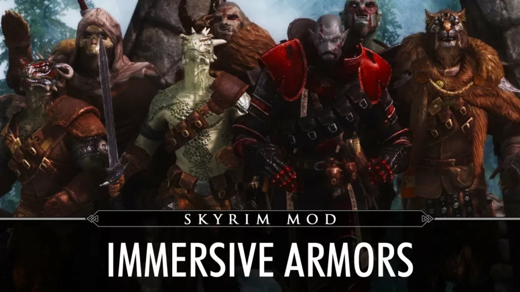 Immersive Weapons and Armors mod