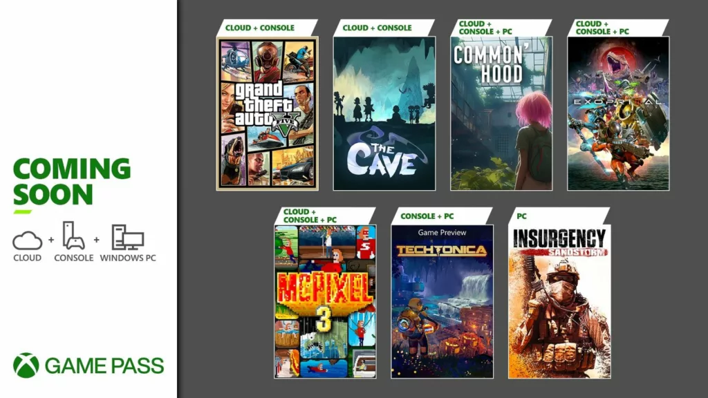 July 2023 Xbox Game Pass