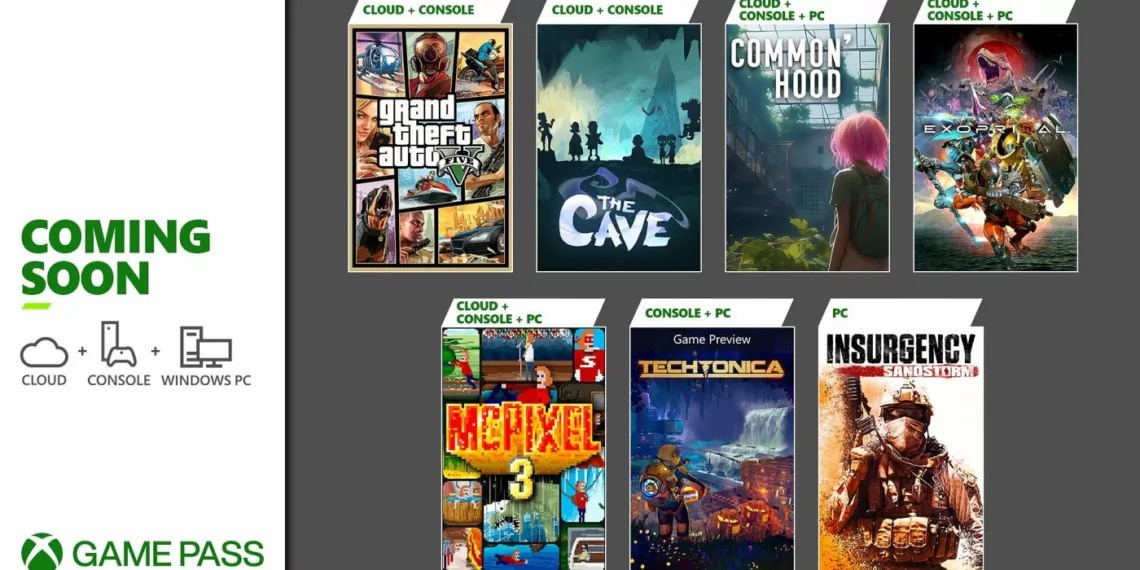 July 2023 Xbox Game Pass