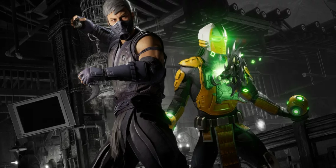 Mortal Kombat 1 rain and smoke