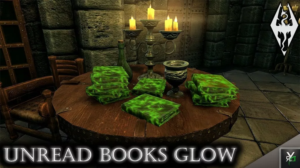 Unread Books Glow mod