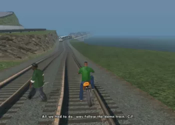 “All you had to do was follow the damn train, CJ!” - (Grand Theft Auto: San Andreas)