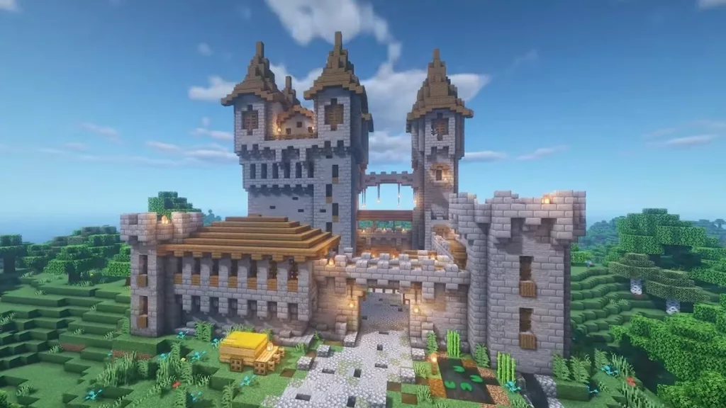 Castle in Minecraft