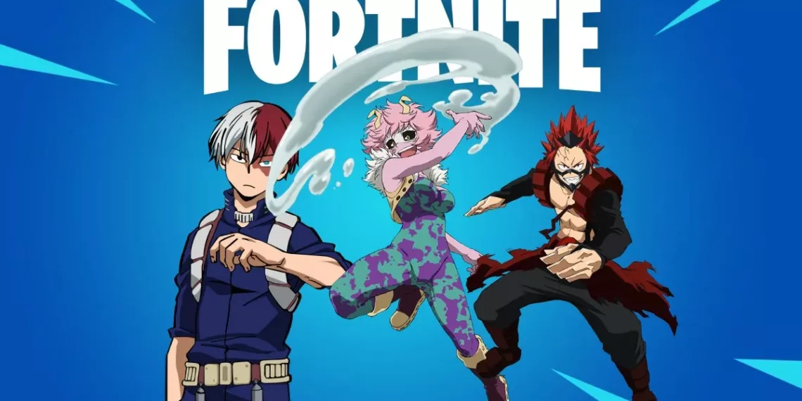 My Hero Academia Meets Fortnite: Shoto Todoroki Joins the Battle 41 Fortnite