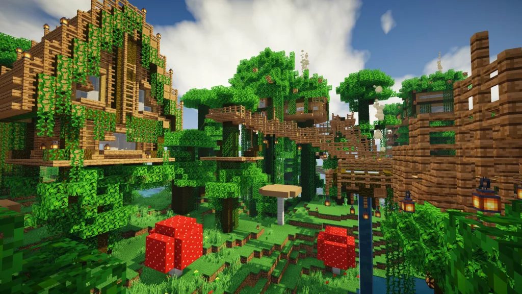 Jungle Village in Minecraft