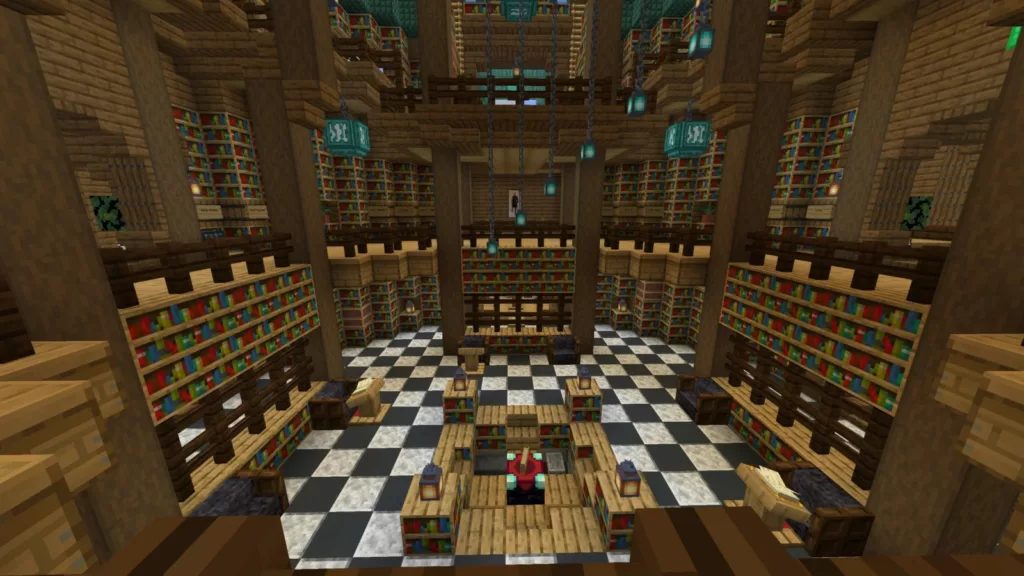Library in Minecraft