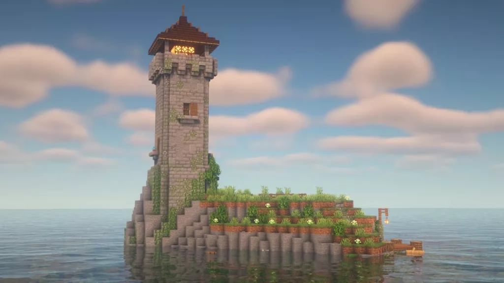 Lighthouse in minecraft