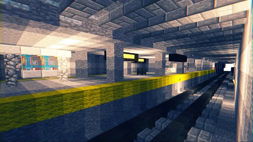 Practical Subway System in minecraft