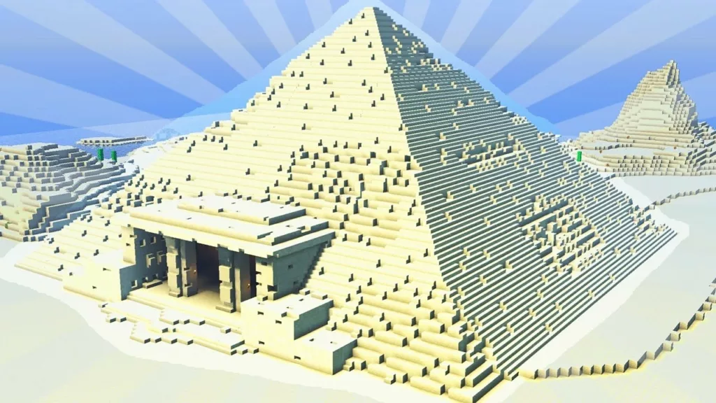 Pyramid in Minecraft