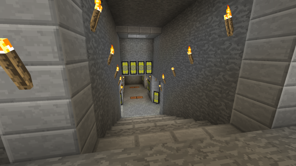 Underground Base in Minecraft
