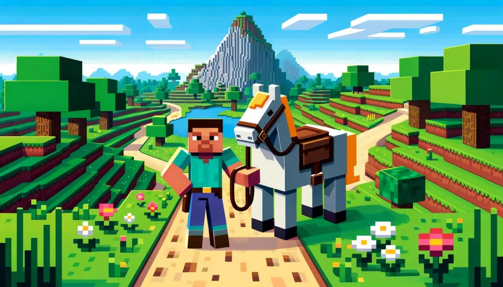 How to Tame a Horse in Minecraft