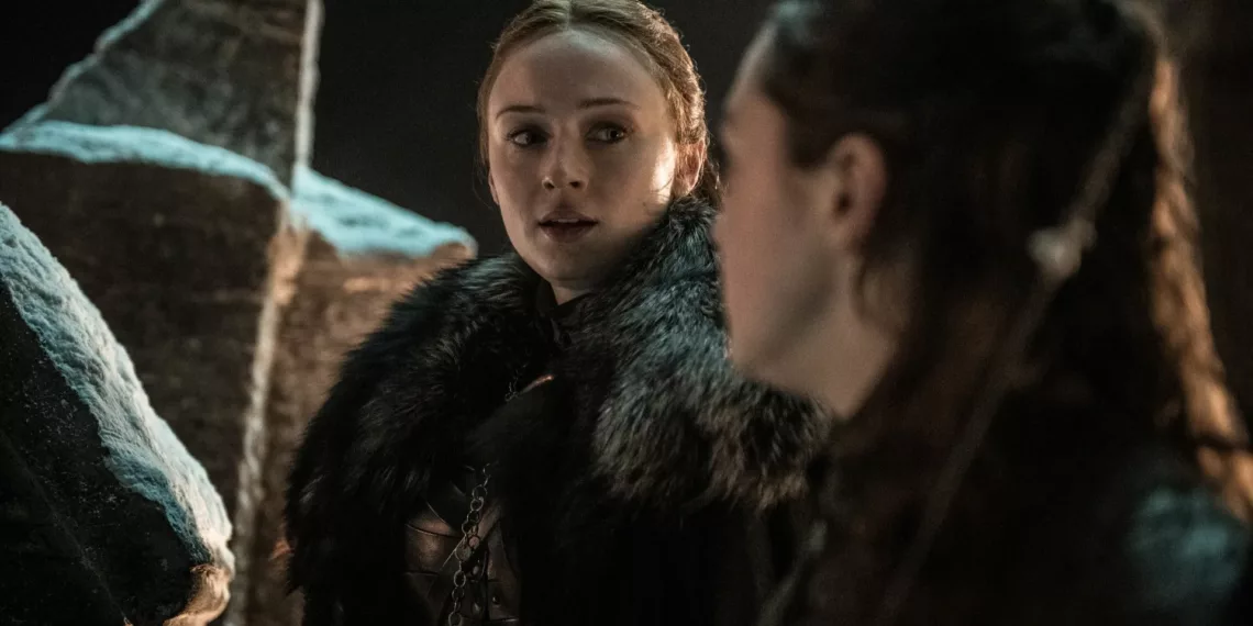 Arya and Cersei Game of Thrones