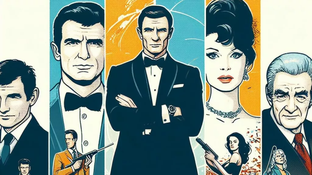 James Bond Movies in Order