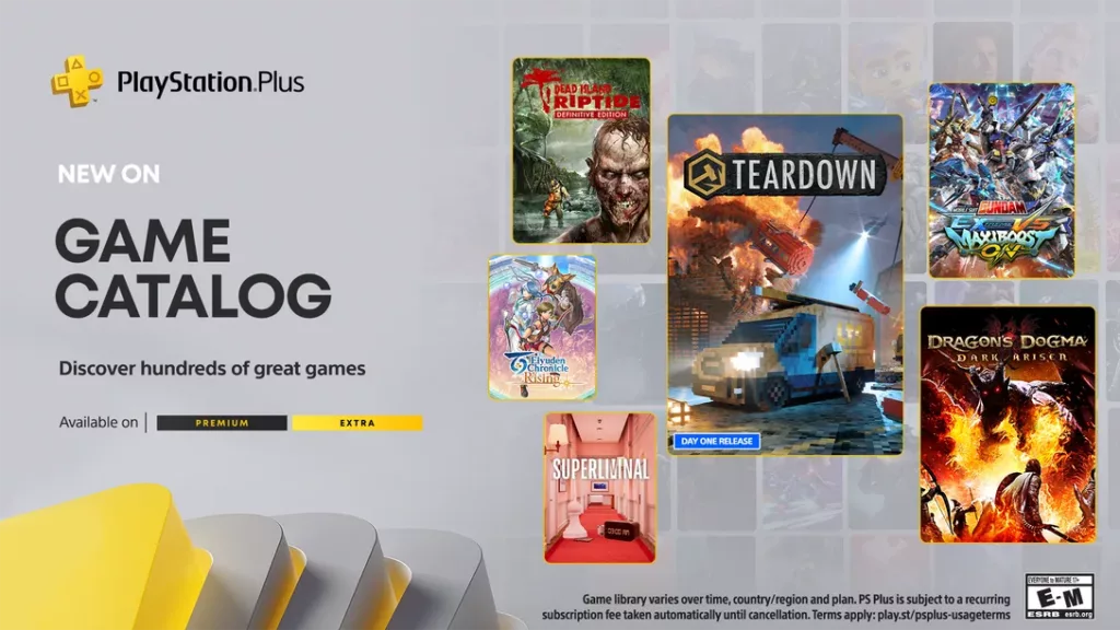 November 2023 PlayStation Plus Games