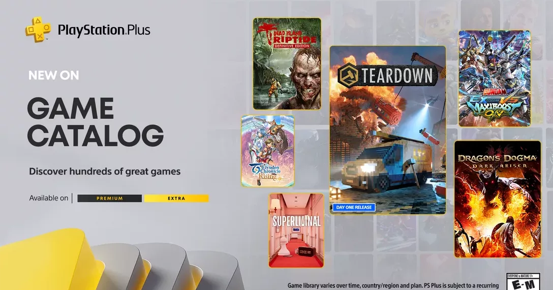 November 2023 PlayStation Plus Games