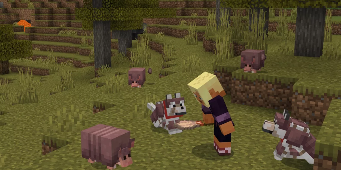 Minecraft's Holiday Surprise: Early Access to Armadillos and Wolf Armor 41 minecraft