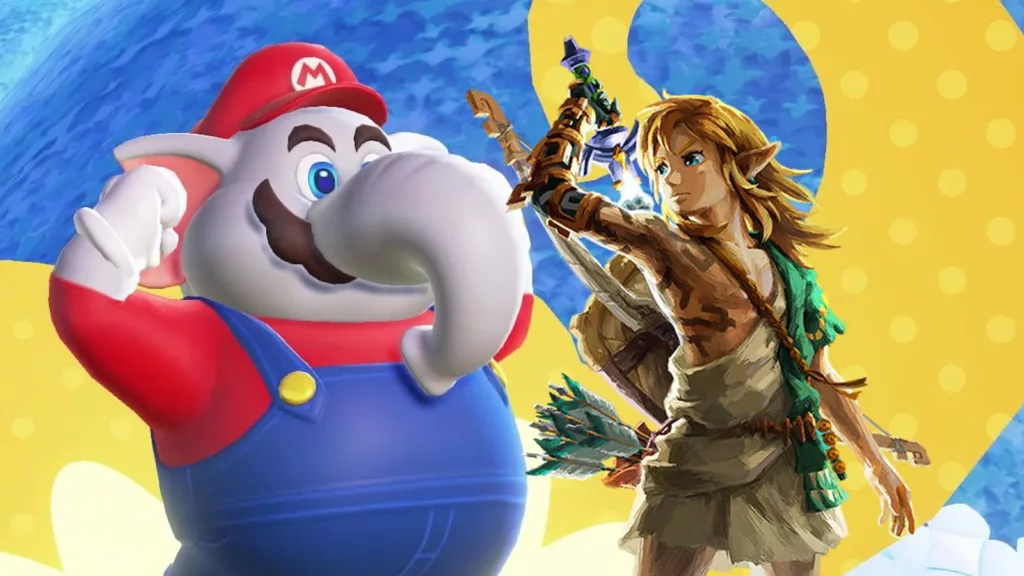 Zelda and Super Mario