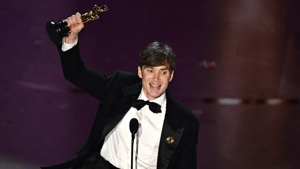 Cillian Murphy wins best actor