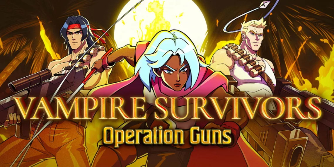 Vampire Survivors: Operation Guns DLC Review - Fans of Contra Will Find Plenty to Love 41 Vampire Survivors: Operation Guns DLC review