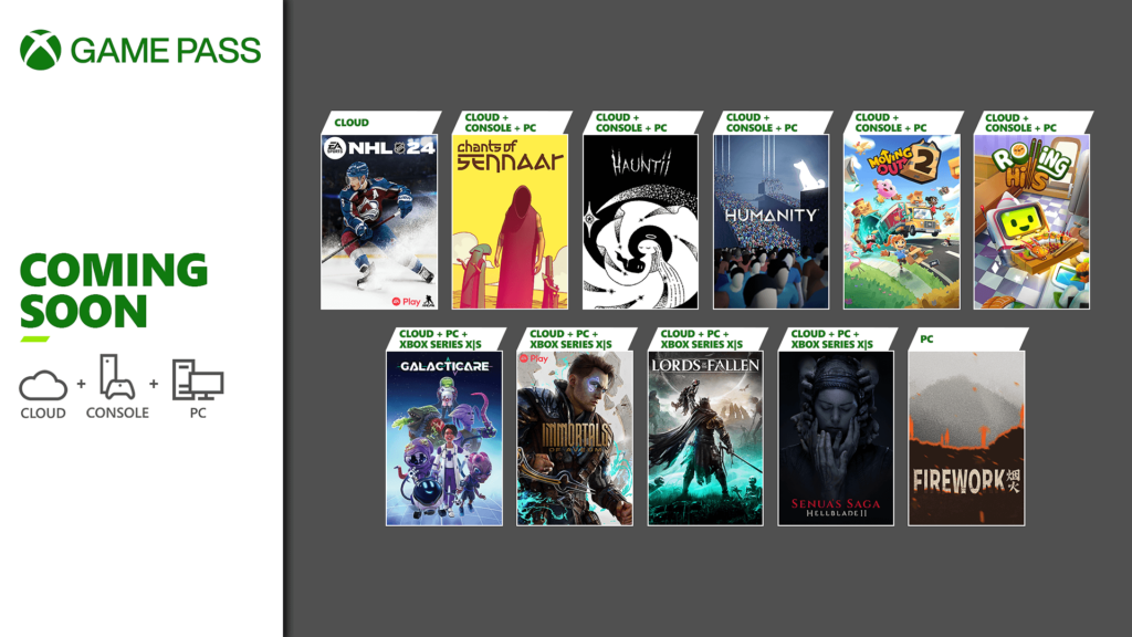 Xbox Game Pass May