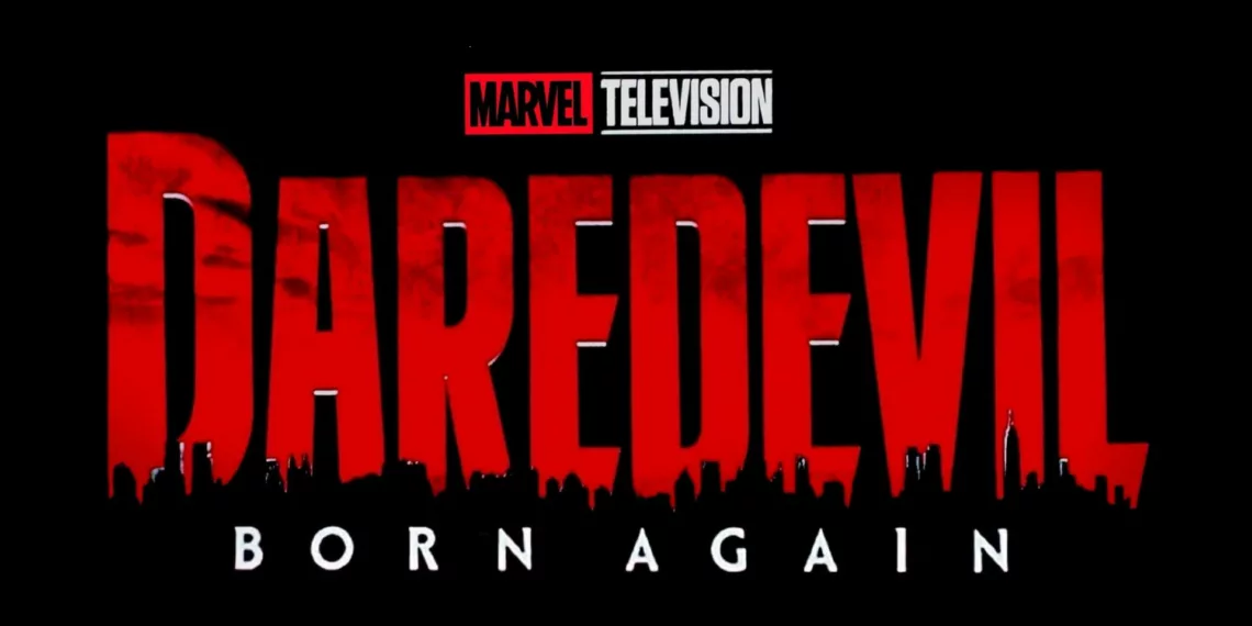 Marvel's Daredevil Revival Forges Ahead With Shortened 2025 Return 41 daredevil born again new logo