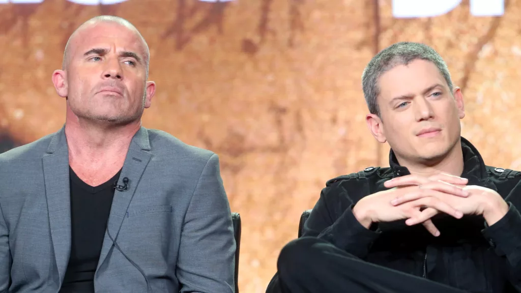 Dominic Purcell and Wentworth Miller